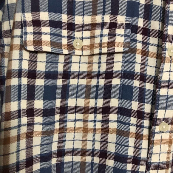 Lucky brand casual plaid button down shirt mens size XL - Picture 8 of 10